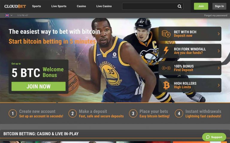 cloudbet-sports-homepage