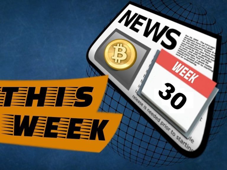 Crypto news update: week 30 2019