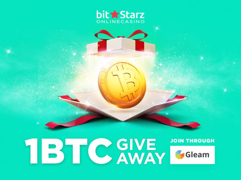 BitStarz Free Bitcoin Giveaway is Back – Win a Share of 1 BTC!